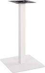 HomeMarkt Table Stand made of Metal in White Color 40x40x72cm