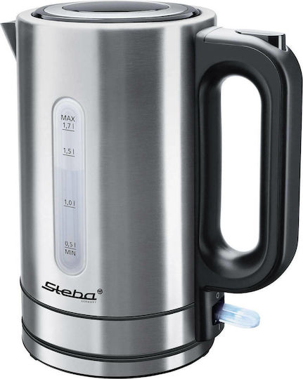 Steba WK 20 Inox Fierbător 1.7lt 2200W Argintiu