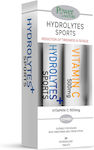 Power Of Nature Hydrolytes Sports with Stevia & Vitamin C 500mg Portocaliu 2x20 tablete efervescente