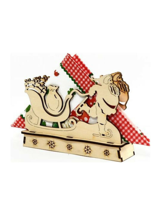 Cardboard box Santa Claus