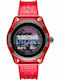 Diesel On Fadelite 45mm Smartwatch with Heart Rate Monitor (Red)