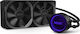 NZXT Kraken X53 Υδρόψυξη Επεξεργαστή Διπλού Ανεμιστήρα 120mm για Socket AM4/1200/115x με RGB Φωτισμό