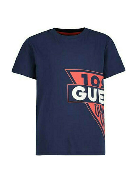 Guess Παιδικό T-shirt Μπλε