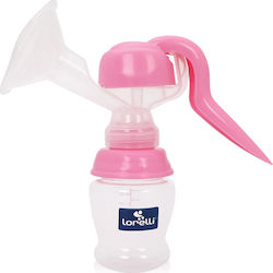 Lorelli Manual Single Breast Pump Classic Pink 150ml