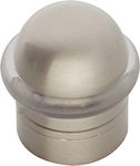 Aluminum Door Stopper Nickel mate 38x29mm