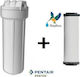 Pentair Wasserfiltrationssystem Unter der Spüle / Zentrale Versorgung mit Ersatzfilter Doulton Ultracarb Imperial OBE 0,5 μm