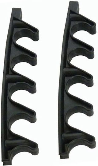 Zita Plus Sunbed Ladder 21.5x4x1.5cm Black