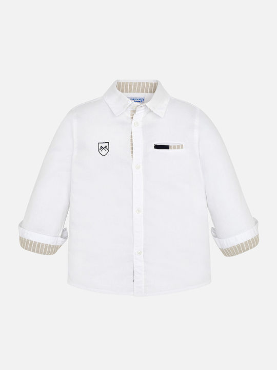 Mayoral Kids Shirt White