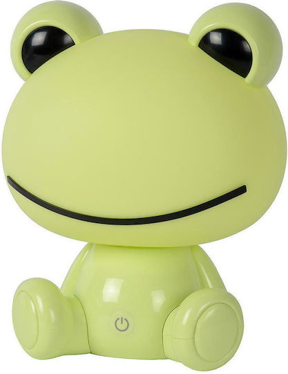 Lucide Lightning Led Παιδικό Διακοσμητικό Φωτιστικό Αφής Dodo Frog Πράσινο 19x16x30εκ.