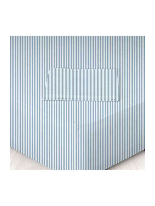 Marwa Stripes Σεντόνι Υπέρδιπλο με Λάστιχο 160x...