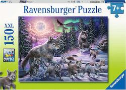 Детски Пъзел Northern Wolves за 7++ Години 150бр Ravensburger