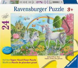 Puzzle pentru Copii Prancing Unicorns pentru 3++ Ani 24buc Ravensburger