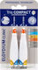 Elgydium Clinic Trio Compact 123 Аксесоари за междузъбни четки с дръжка Смесен материал 6бр