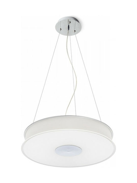 Rendl Light Studio Asteri Pendant Κρεμαστό Φωτιστικό Μοντέρνο Δίφωτο Λευκό