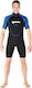 Mares Manta Playsuit Wetsuit Double-Lined with Zip Black / Blue 2.2mm