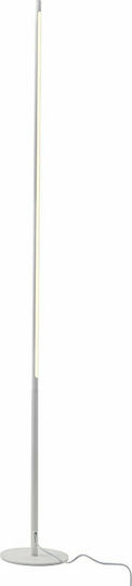 Aca Avenue LED Stehleuchte H146xB18cm. mit Warmweißem Licht 920lm Weiß