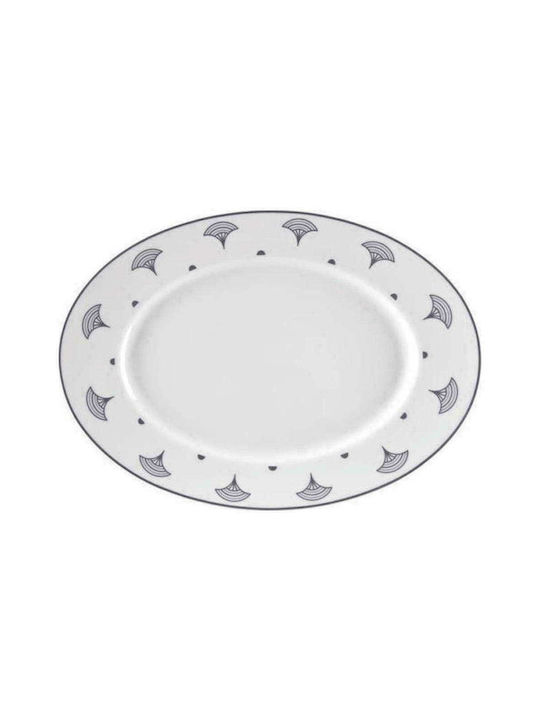 Ionia Antigone Serving Platter White with Diameter 36cm