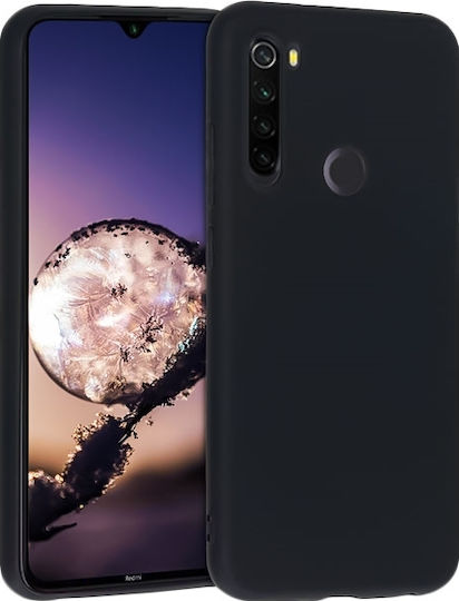 Back Cover Σιλικόνης 1.2mm Μαύρο (Redmi Note 8T)