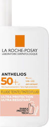 La Roche Posay Anthelios Tinted Fluid with Shaka Protect Tech Αδιάβροχη Αντηλιακή Κρέμα Προσώπου SPF50 με Χρώμα 50ml