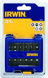 Irwin Adapter with Input HEX and Output Bit Holder 31pcs