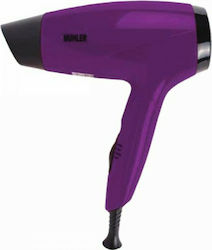 Muhler MD-1400F Uscător de păr de călătorie 1400W MD-1400F Purple