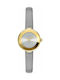 Ted Baker Watch with Gray Leather Strap BKPLEF909