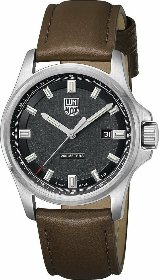 Luminox Dress Field 1830 Series 1831 Black Brown Skroutz.gr