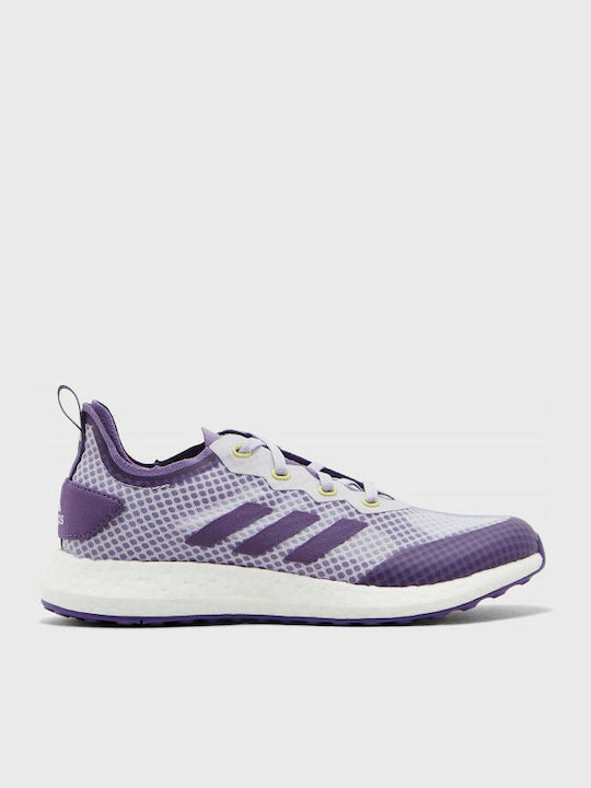 Adidas Kids Sports Shoes Running RapidaLux Tech Purple / Cloud White / Purple Tint