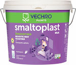 Vechro Smaltoplast Silk Plastic Ecological Paint for Interior Use White 10lt