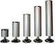 Morseto My Morseto Aluminum Furniture Leg with Regulator Suitable for Table / Coffee Table 5x5x8cm Matte 8