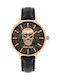Police Miona Damen Uhr mit Schwarz Lederarmband