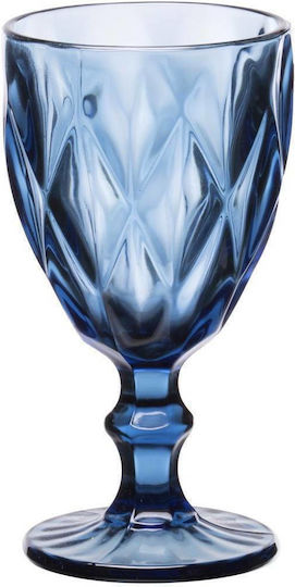 Cryspo Trio Kare Glasbrille in Blau Farbe Kelch 220ml