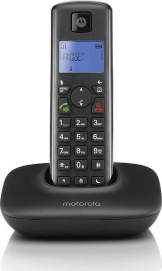 Motorola T401+ Cordless Phone with Greek Menu Black