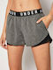 Under Armour Play Up 3.0 Twist Women's Sporty Shorts Gray