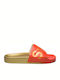 Superga 1908-PUU Slides σε Πορτοκαλί Χρώμα