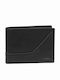 Leather Men's Wallet Classic with RFID Black