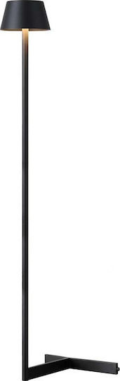 Zambelis Lights LED Floor Lamp H117xW32cm. with Warm White Light 1710lm Black
