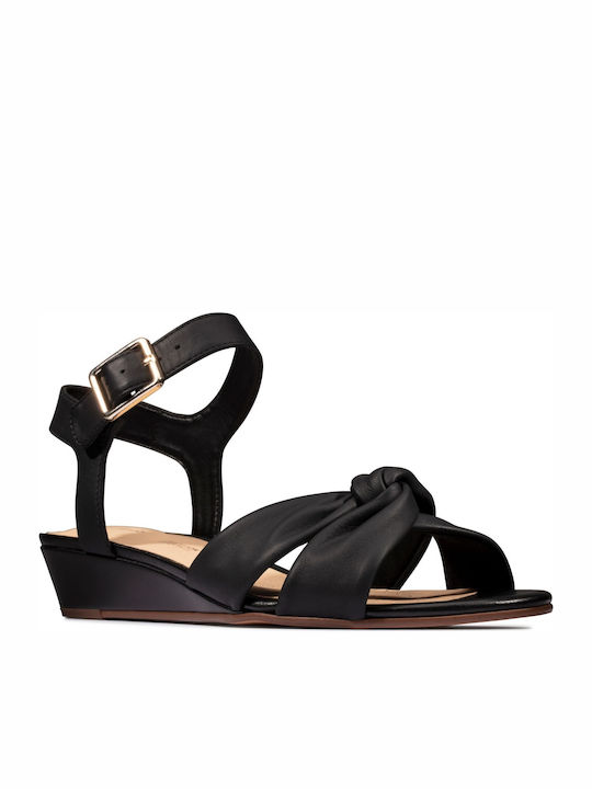 Clarks Sense Strap Πλατφόρμες Black