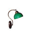 DITS Lighting Murano Glass Vintage Lamp Wall with Socket E27 Green 14cm