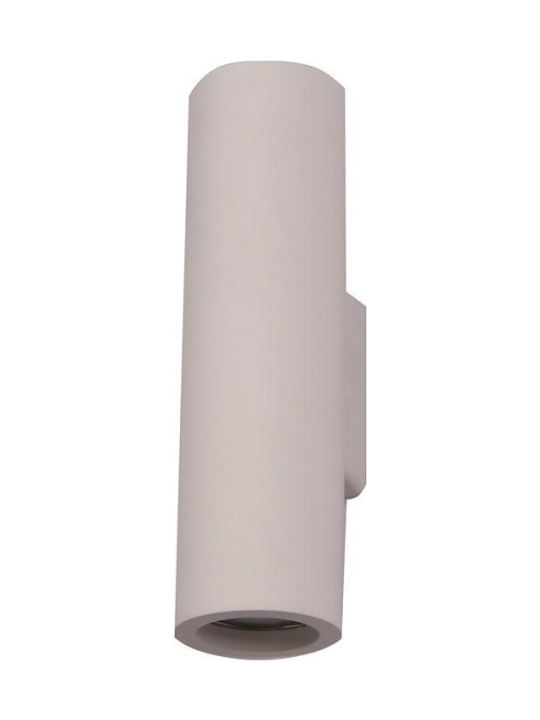 Geyer Up-Down Leuchte Wand Weiß 25x10cm