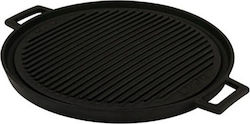 Lava Baking Plate Double Sided with Cast Iron Flat & Grill Surface 36x29x3cm LVECOGT28T25