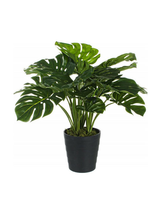 Bizzotto Artificial Plant in Pot Monstera Green 65cm