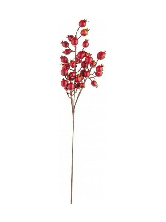 Bizzotto Artificial Decorative Branch Red 1pcs