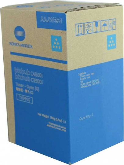 Konica Minolta TNP81C Original Toner Laserdrucker Cyan 9000 Seiten (AAJW451)