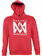 MARCUS & MARTINUS hoodie - RED