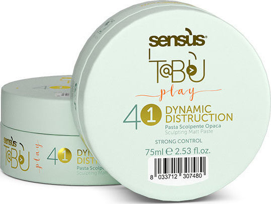 Sensus Tabu Play 41 Dynamic Destruction Sculpting Matt Paste Strong Control 75ml