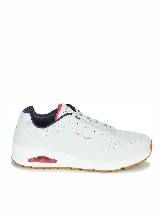 Skechers Ανδρικά Sneakers Λευκά