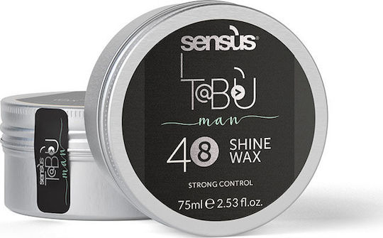 Sensus Tabu Man 48 Shine Wax Κερί για Δυνατό Κράτημα & Λάμψη 75ml