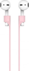 Anti-Lost Strap in Pink color for Apple AirPods 1 / AirPods 2