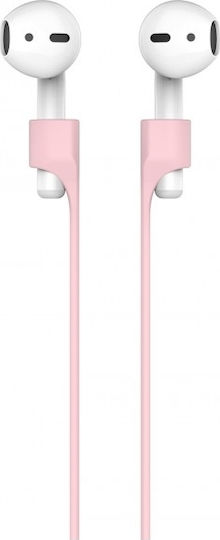 Anti-Lost Strap in Pink color for Apple AirPods 1 / AirPods 2